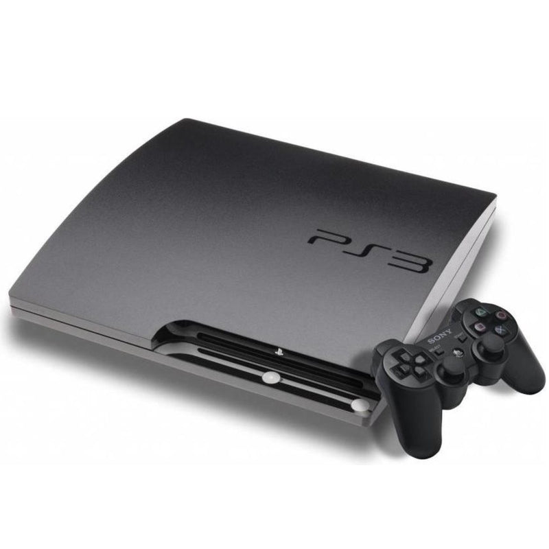 Playstation 3 120GB Charcoal Black Slim - Gamesellers.nl