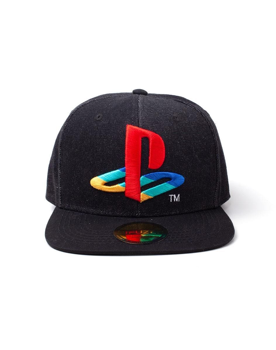Playstation Logo Denim Snapback Cap - Gamesellers.nl