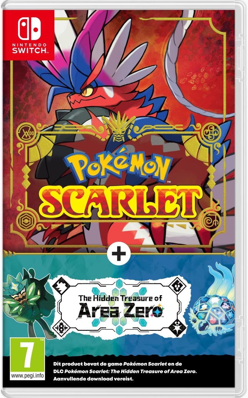 Pokemon Scarlet + The Hidden Treasure of Area Zero DLC - Gamesellers.nl