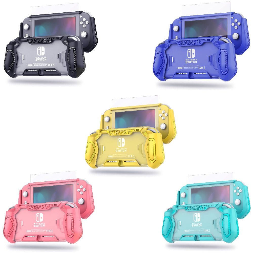 Protector case inclusief 9H screen protector voor Nintendo Switch Lite - Gamesellers.nl
