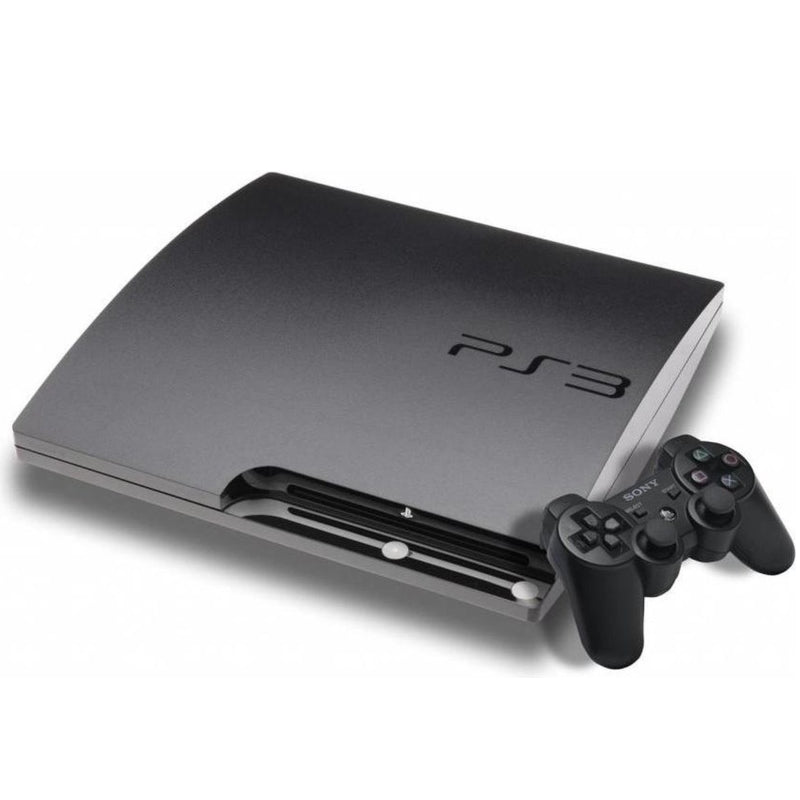 Playstation 2 320GB Charcoal Black Slim Gamesellers.nl
