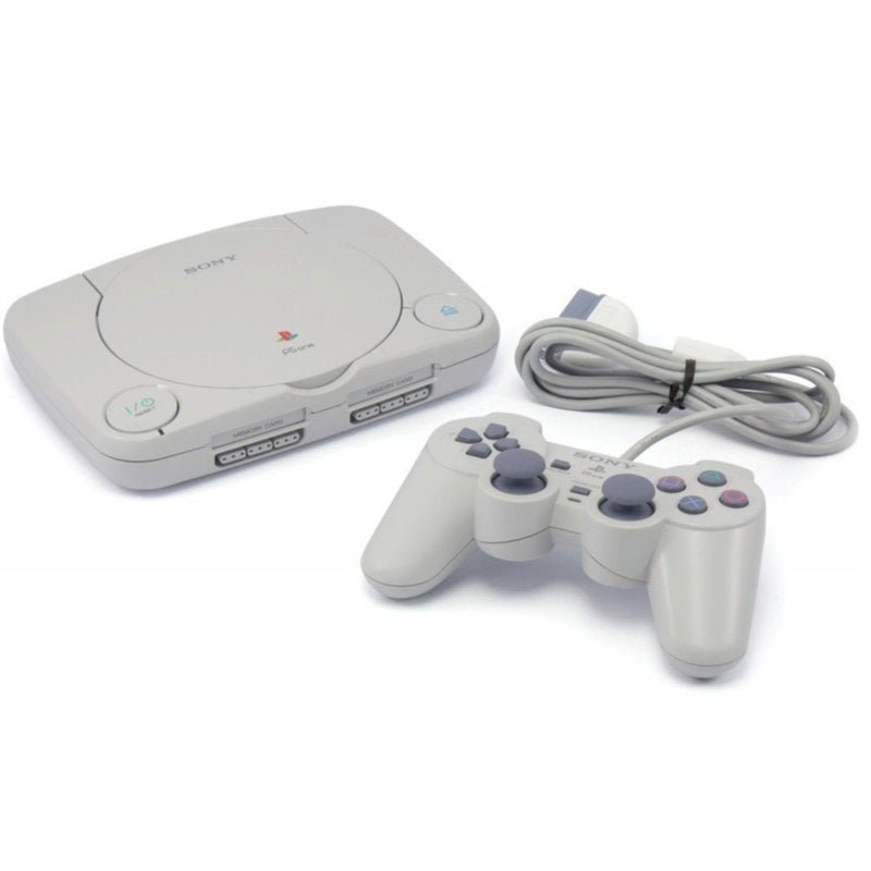 PSone met originele dual shock controller - Gamesellers.nl