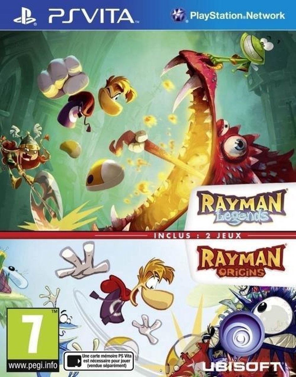 Rayman Legends + Rayman Origins - Gamesellers.nl