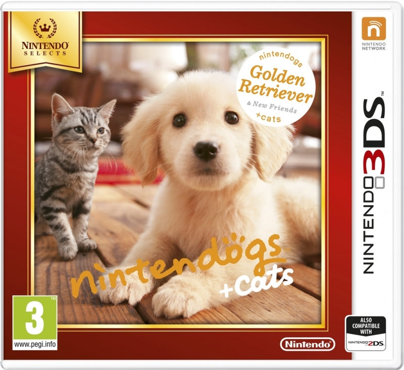 Nintendogs and cats 3D: golden retriever Gamesellers.nl