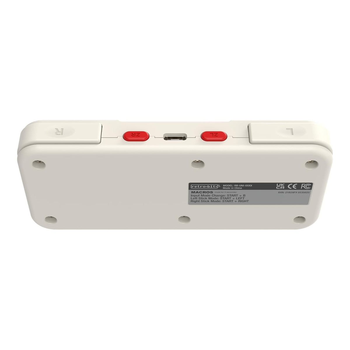 Retro - Bit Origin8 Wireless controller classic grey - Gamesellers.nl