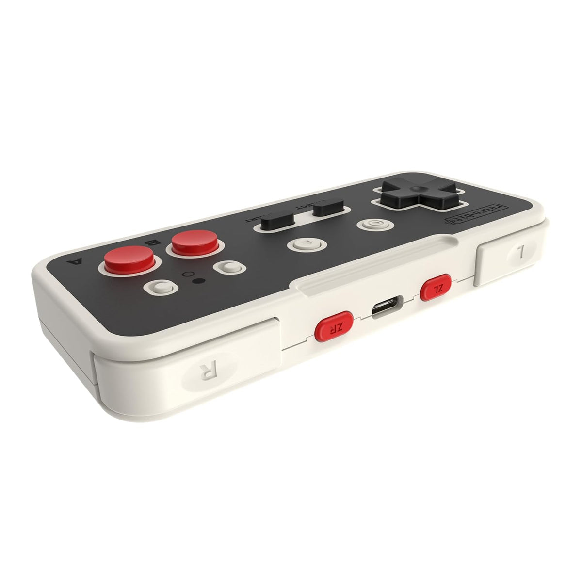 Retro - Bit Origin8 Wireless controller classic grey - Gamesellers.nl