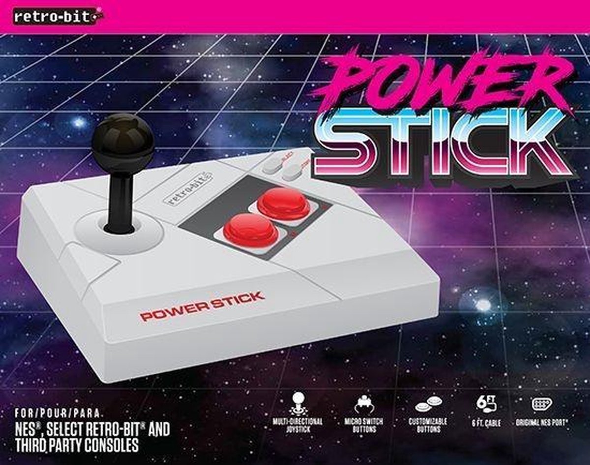 Retro - Bit Power stick - Gamesellers.nl