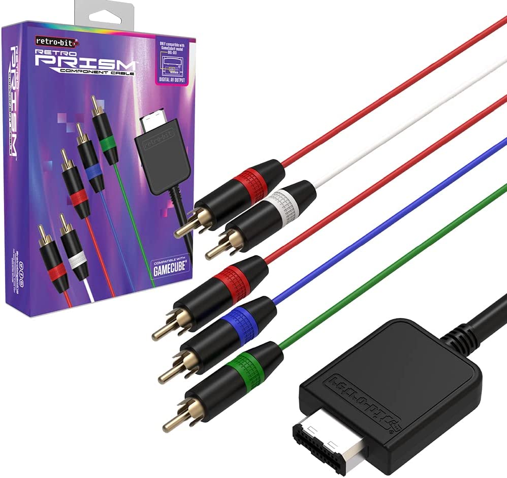 Retro - Bit Prism Component kabel voor Nintendo Gamecube - Gamesellers.nl