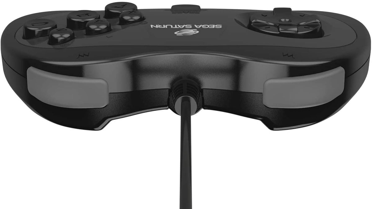 Retro - Bit Sega Saturn USB controller black - Gamesellers.nl