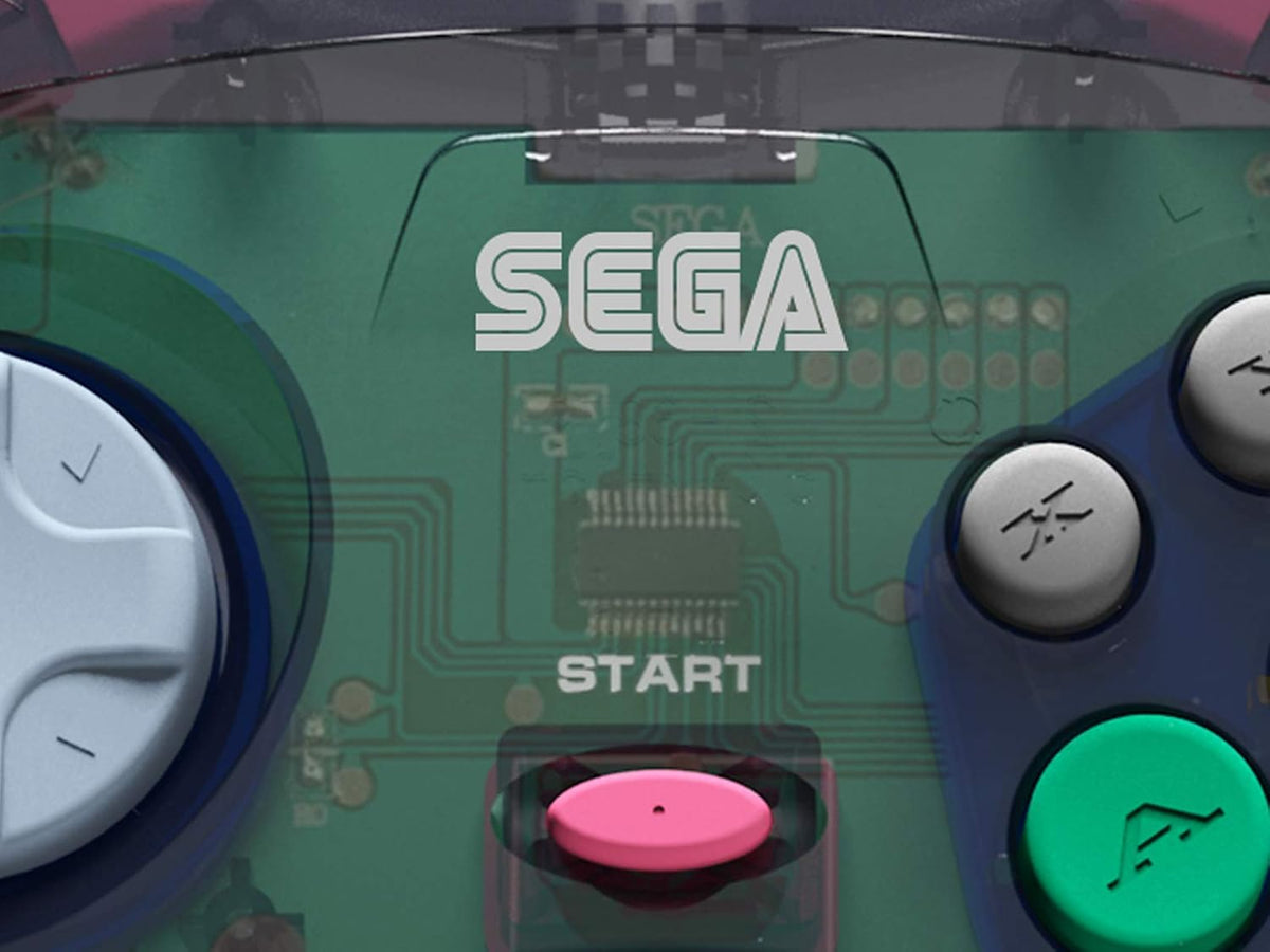 Retro - Bit Sega Saturn USB controller Slate Gray (model 2) - Gamesellers.nl