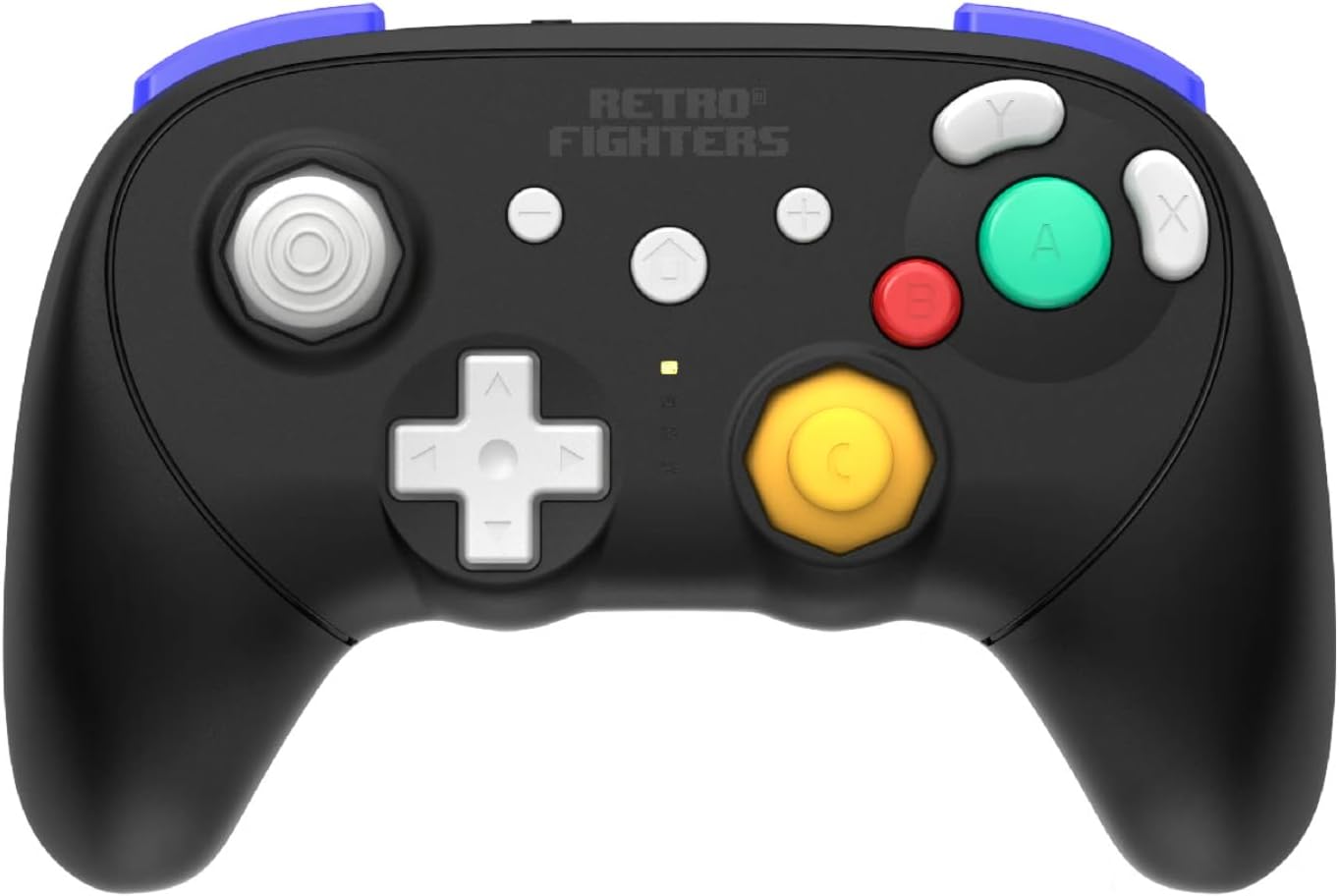 Retro Fighers BattlerGC Pro series wireless controller zwart - Gamesellers.nl