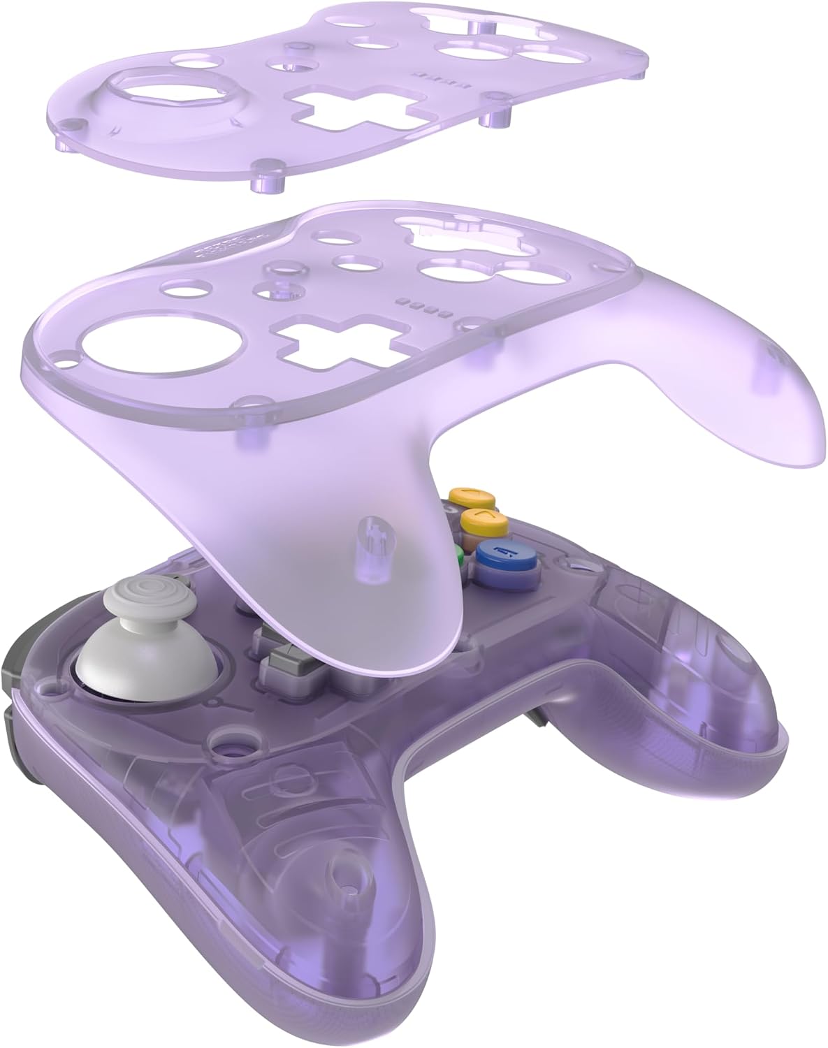 Retro Fighters Brawler64 Pro 2.4G wireless controller Atomic Purple - Gamesellers.nl