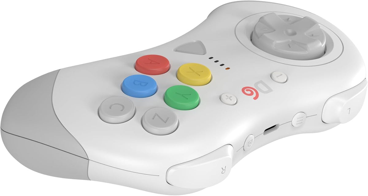 Retro Fighters D6 Controller white - Gamesellers.nl