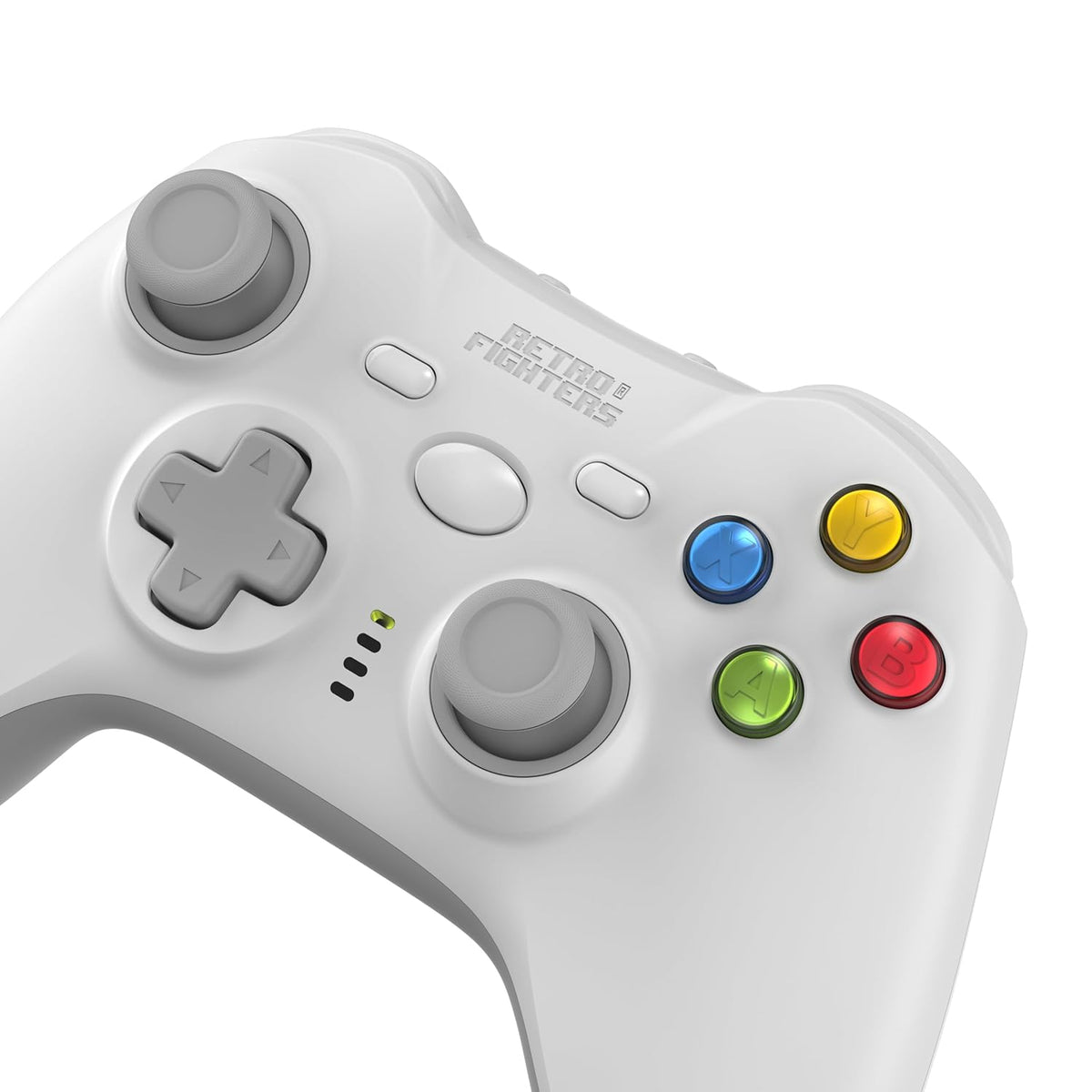 Retro Fighters Hunter 360 Wireless controller voor Xbox 360 & PC White - Gamesellers.nl