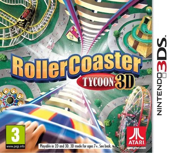 Rollercoaster tycoon 3D USED - Gamesellers.nl