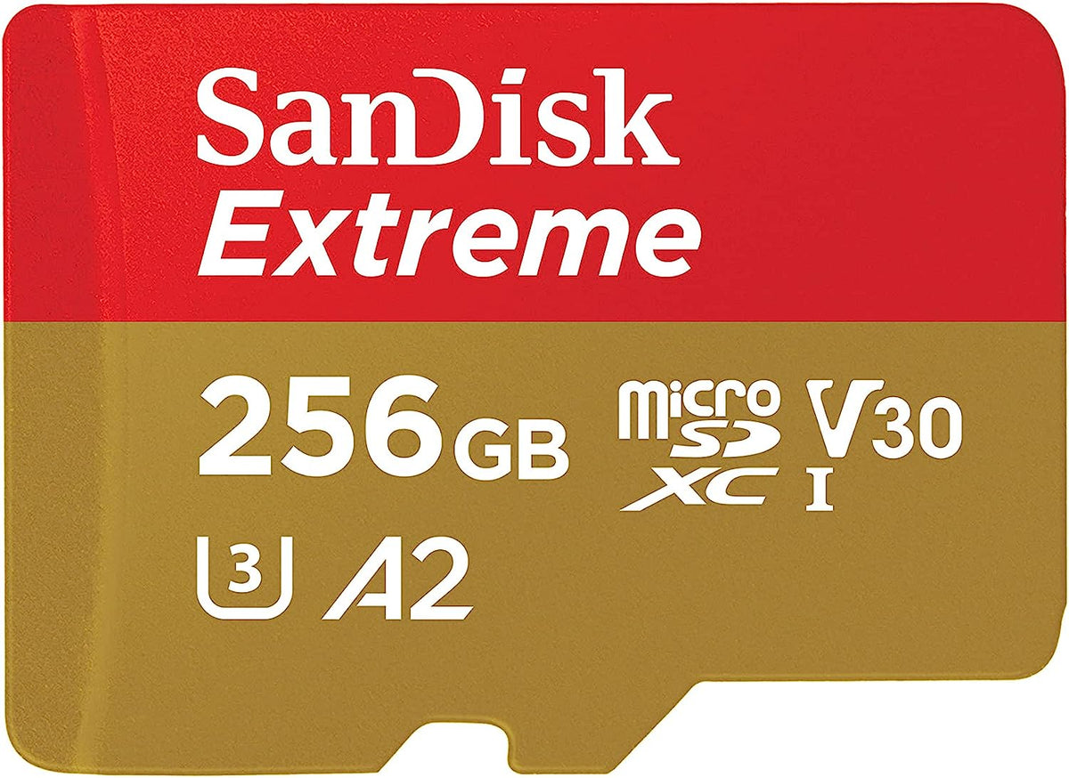 Sandisk Extreme 256gb MicroSD - Gamesellers.nl