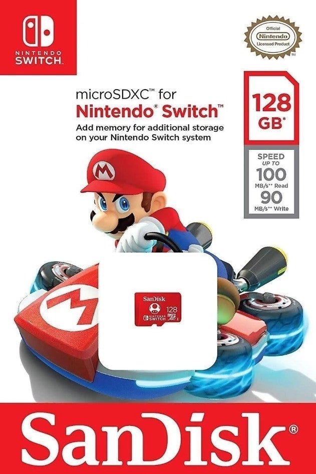 Sandisk MicroSDXC 128GB Memory Card - Gamesellers.nl