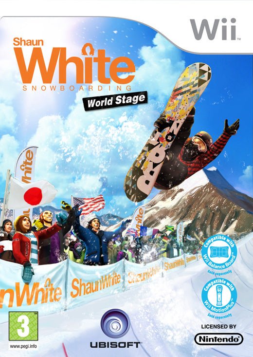 Shaun White snowboarding world stage - Gamesellers.nl