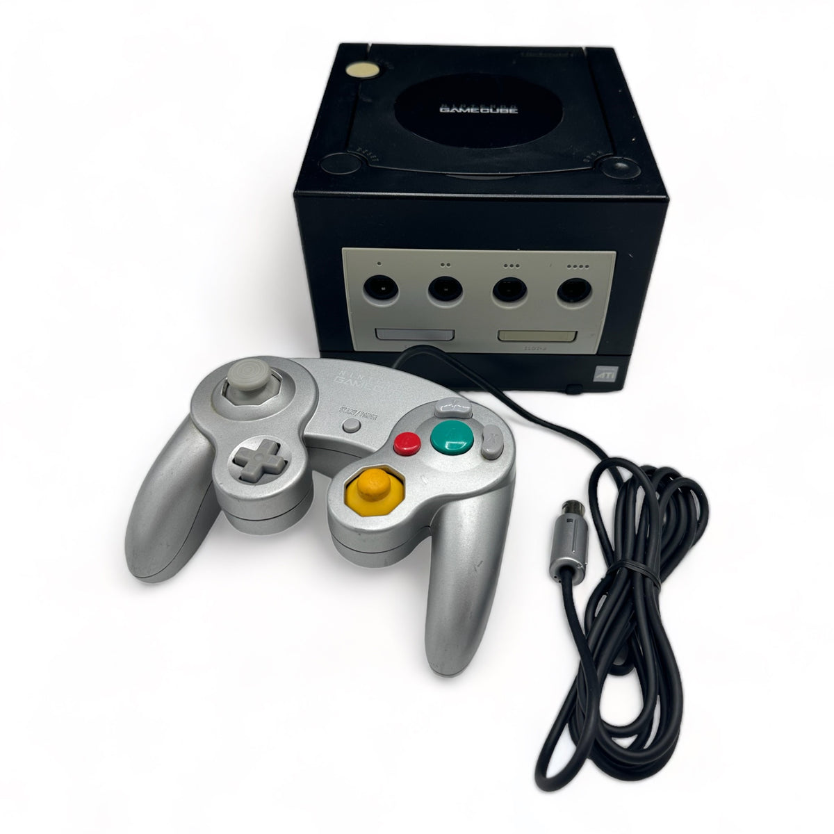 Nintendo Gamecube jet black + originele controller silver