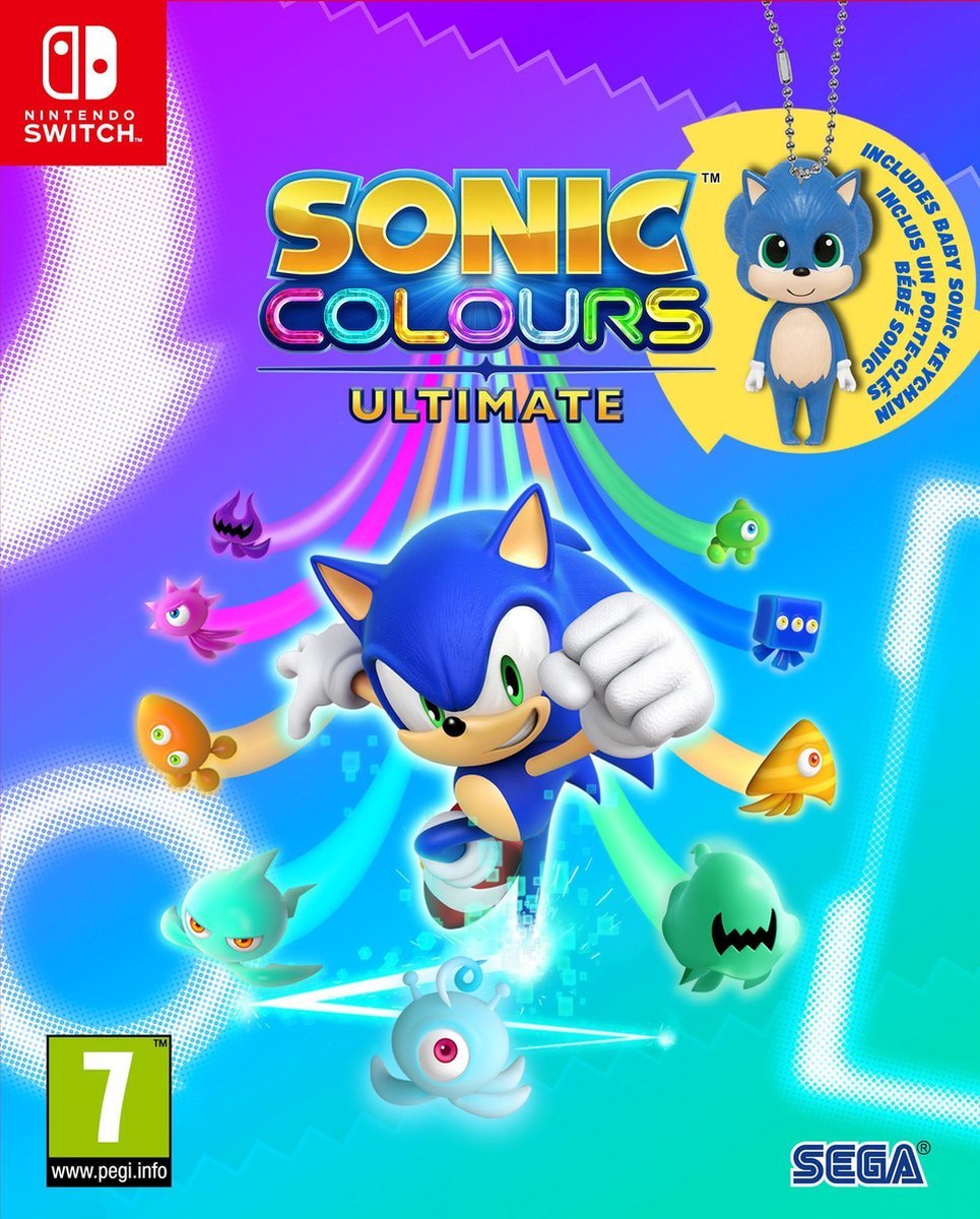 Sonic Colours Ultimate - Day One Edition incl. Baby Sonic Keyring - Gamesellers.nl