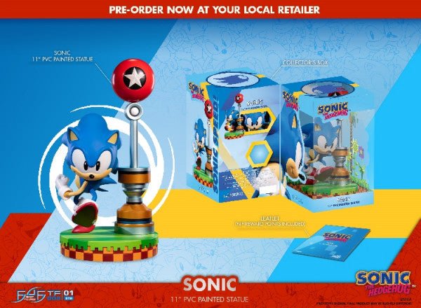 Sonic: Sonic the Hedgehog PVC Statue - Gamesellers.nl