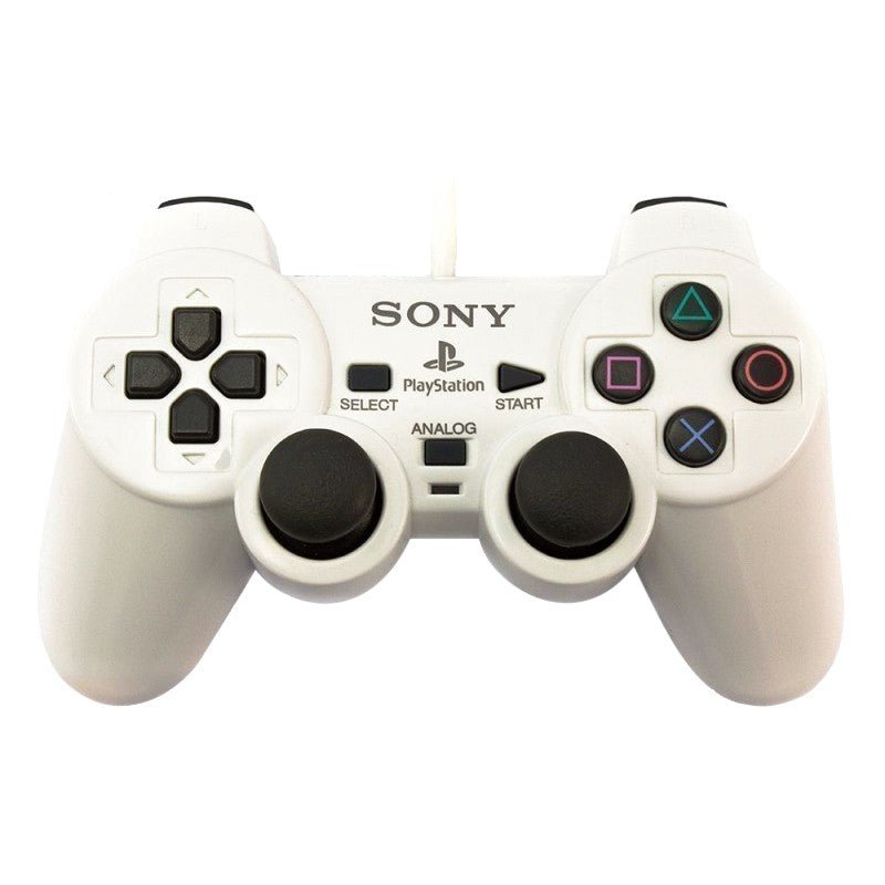 Sony Dual Shock 2 controller voor Playstation 2 Ceramic White origineel - Gamesellers.nl