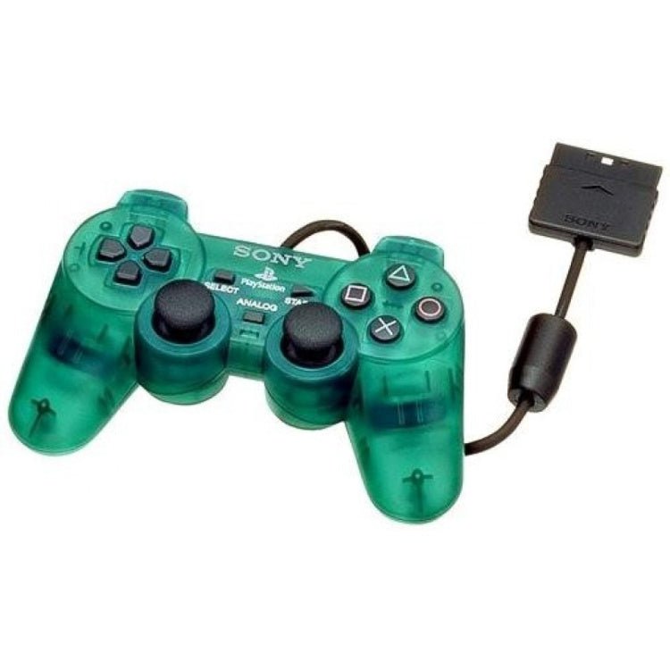 Sony Dual Shock 2 controller voor Playstation 2 Emerald Green origineel - Gamesellers.nl