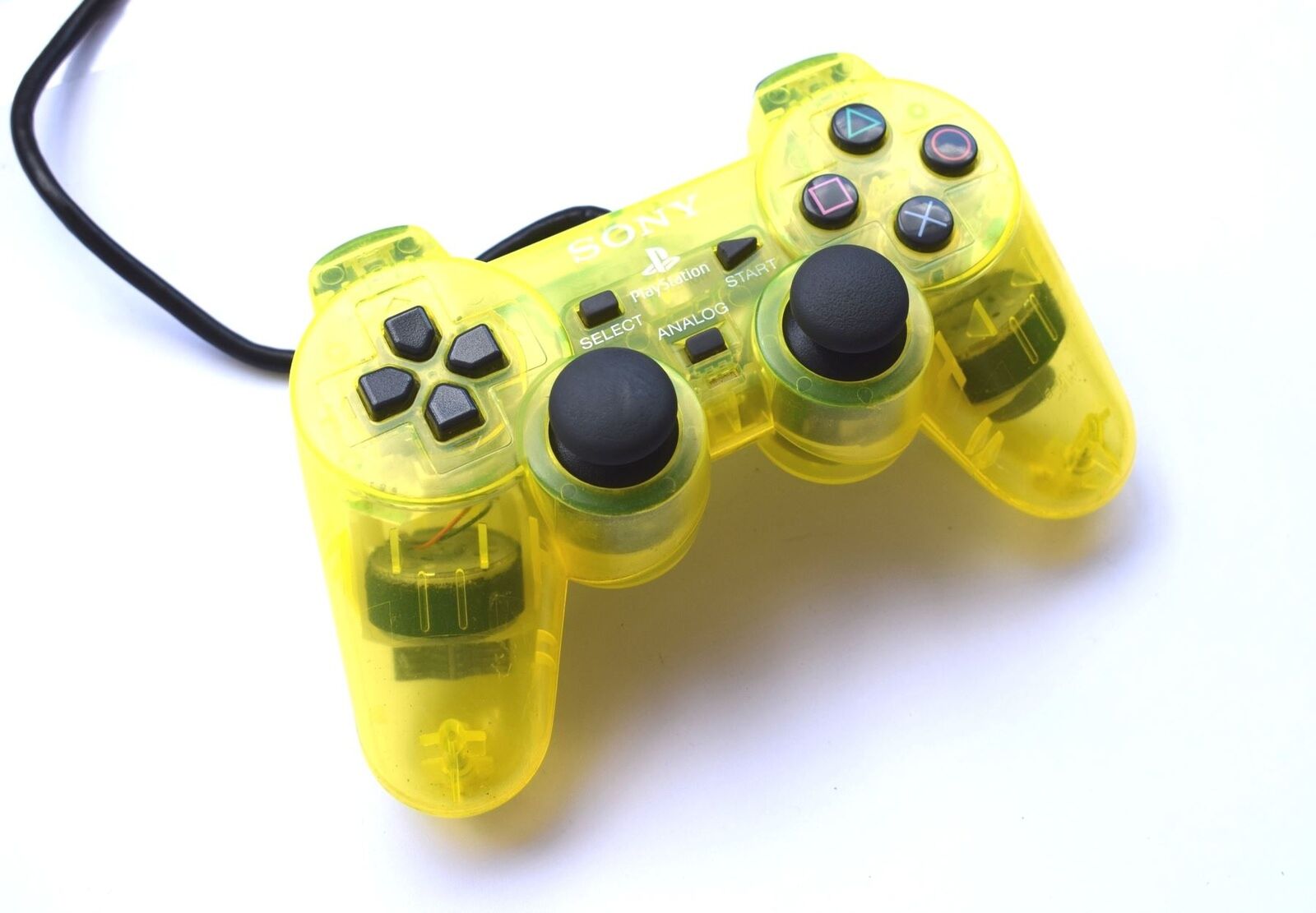 Sony Dual Shock 2 controller voor Playstation 2 Lemon Yellow origineel - Gamesellers.nl