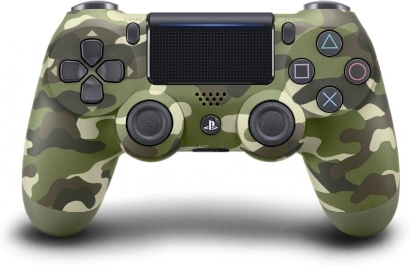 Sony Dual Shock 4 Controller V2 - Green Camouflage - Gamesellers.nl