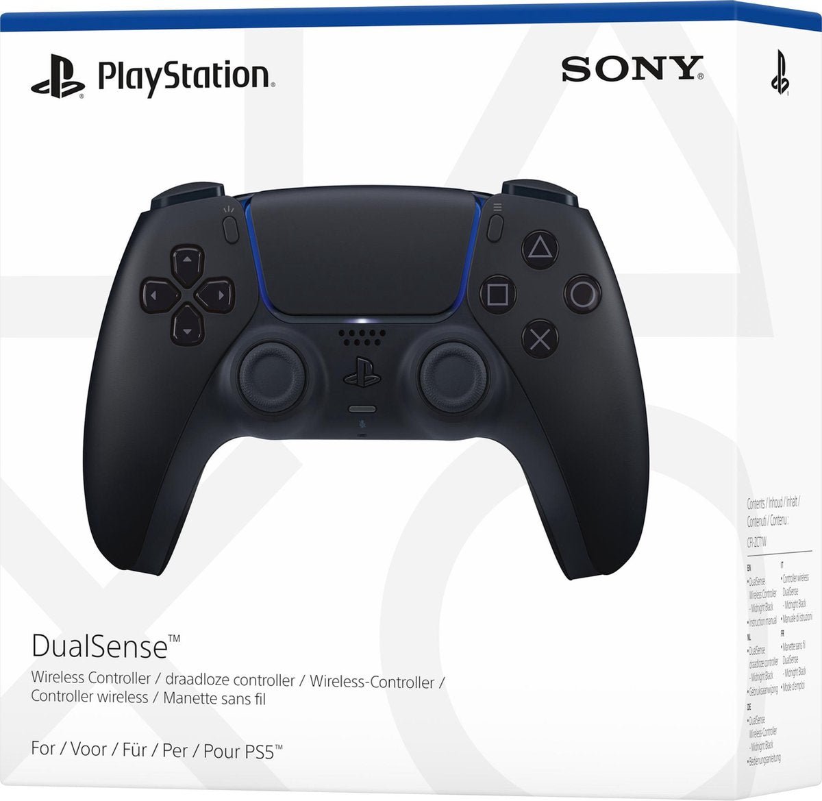 Sony DualSense Wireless Controller Midnight Black - Gamesellers.nl