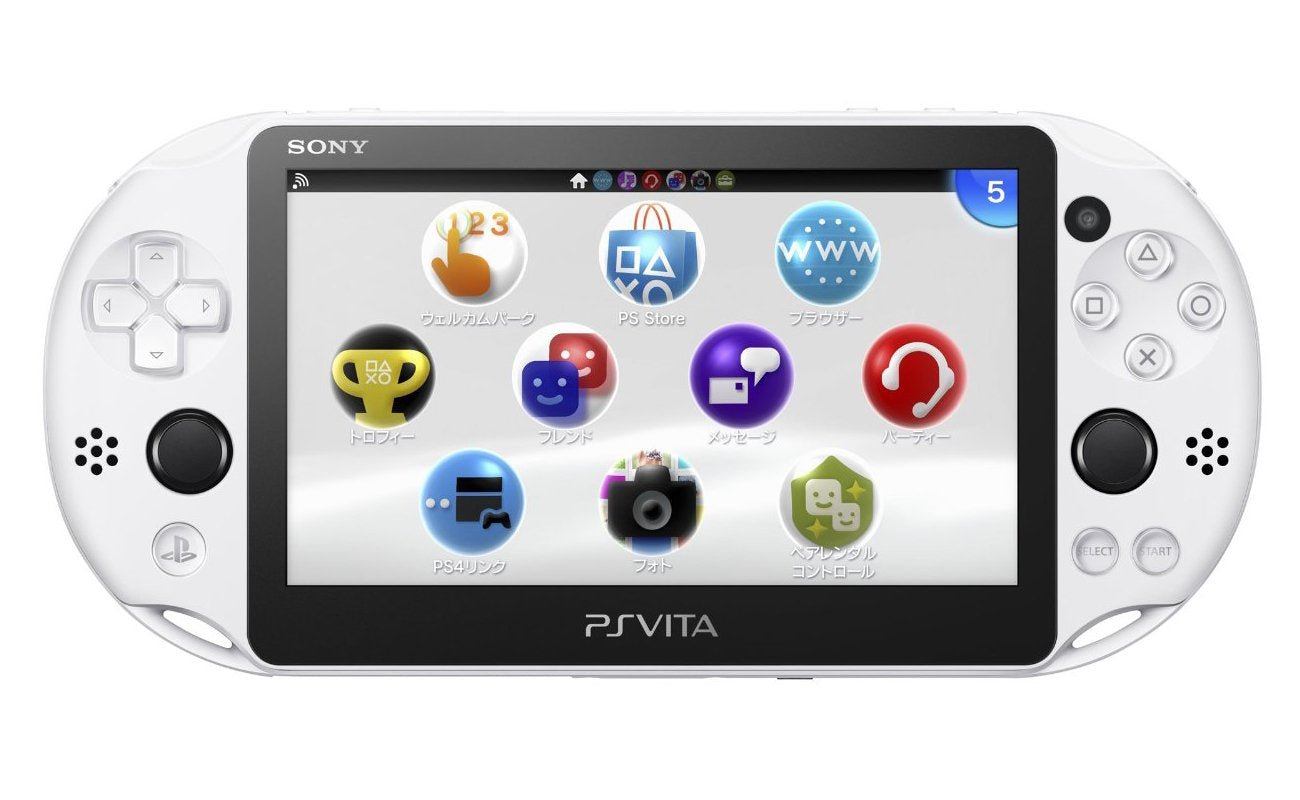 Sony PS Vita Slim glacier white - Gamesellers.nl