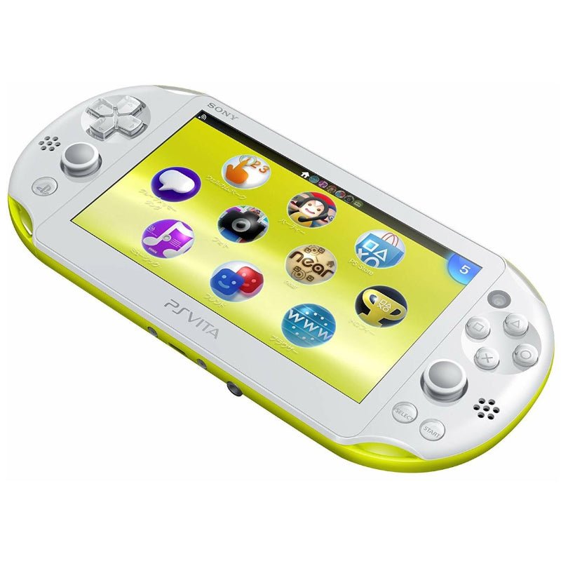 Sony PS Vita Slim lime green / white - Gamesellers.nl