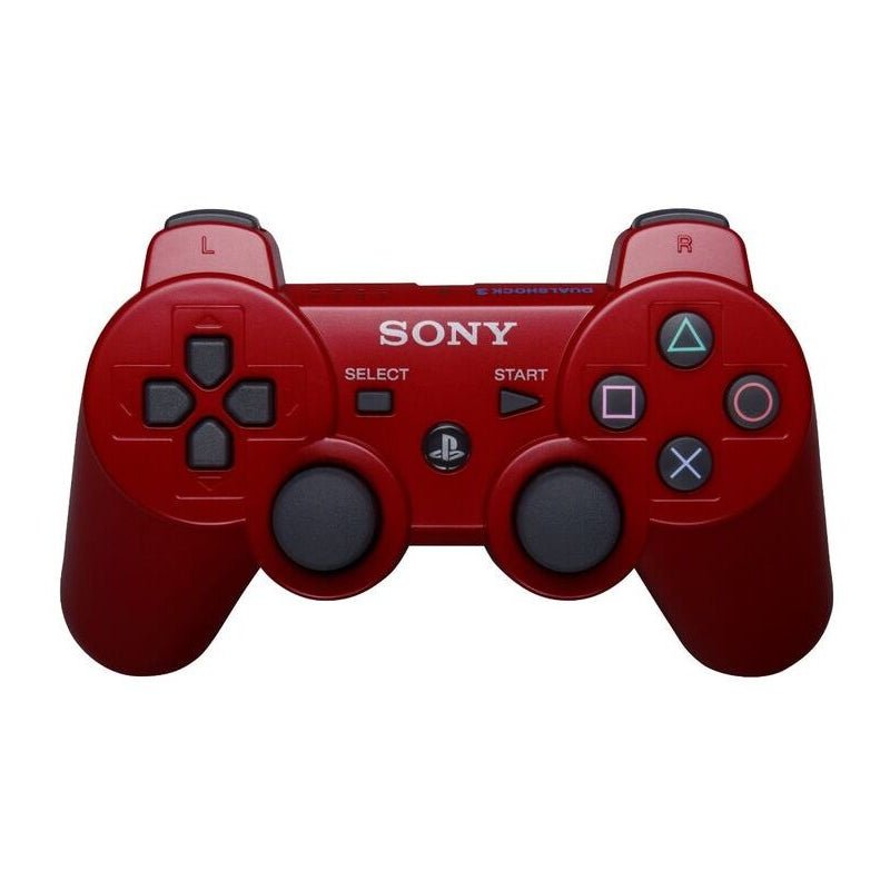 Sony PS3 Dualshock 3 controller origineel garnet red - Gamesellers.nl