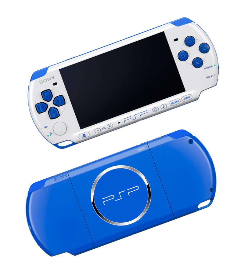 Sony PSP 3000 white / blue - Gamesellers.nl