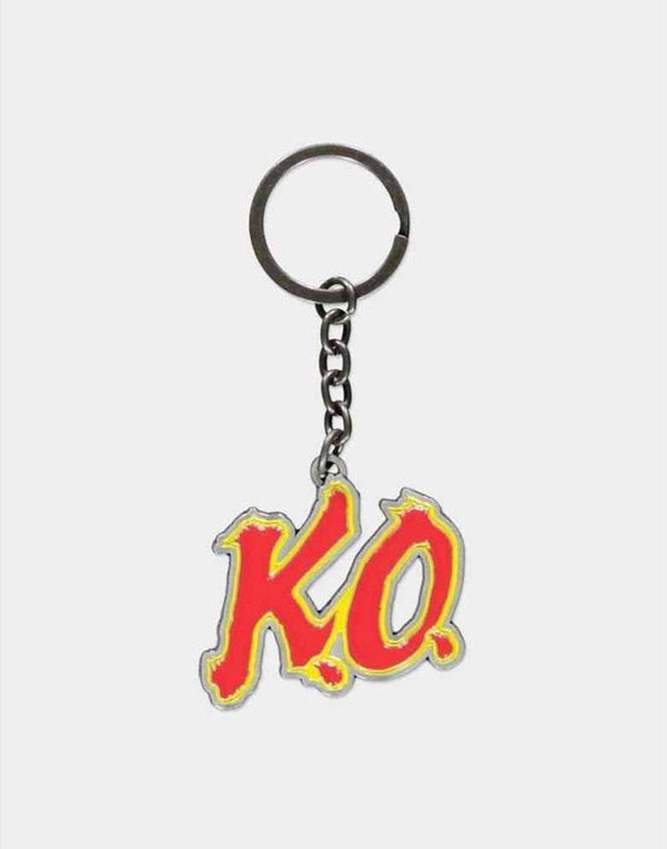 Street Fighter - KO Metal Keychain - Gamesellers.nl