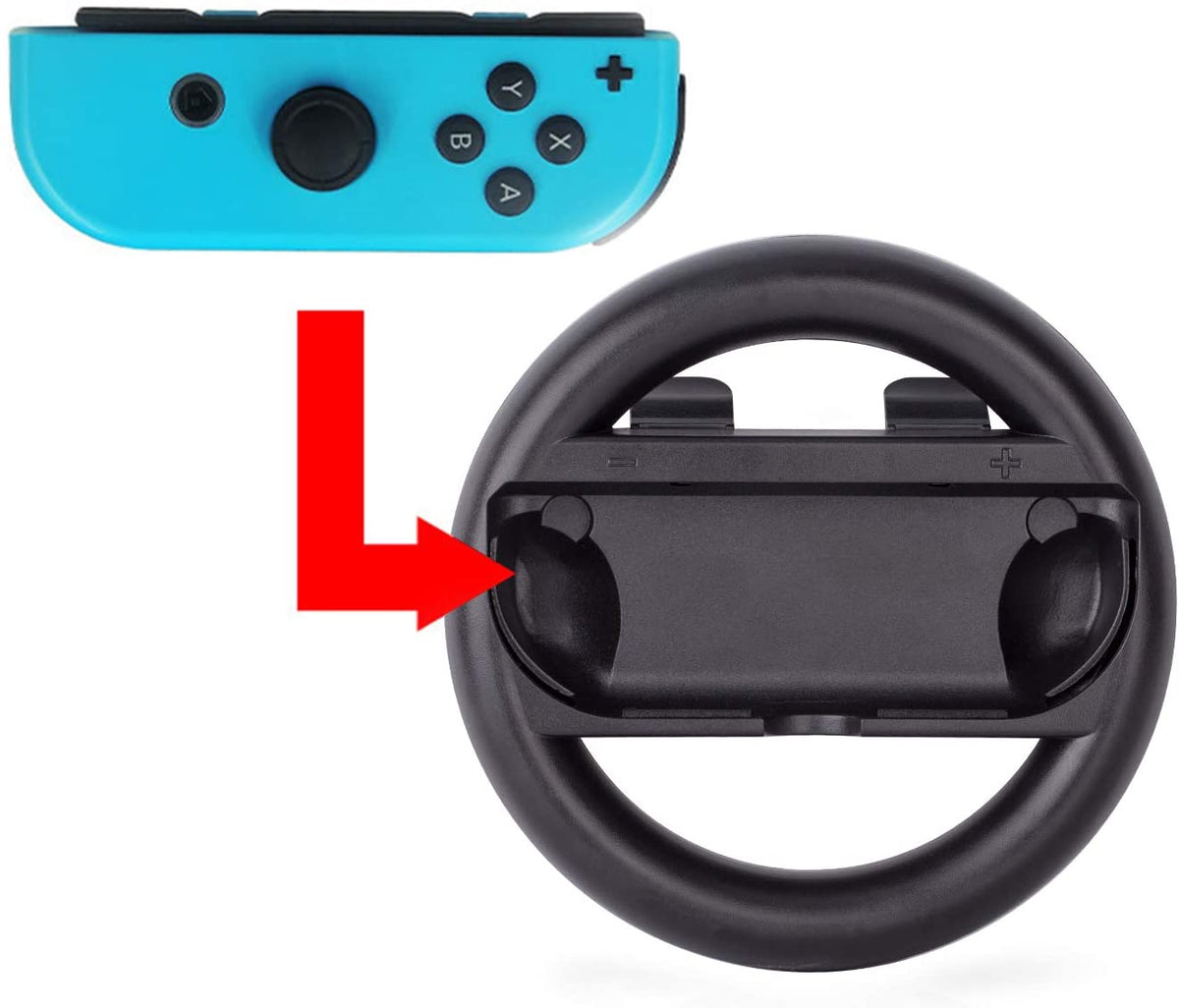 Stuurwiel set van 2 voor Nintendo Switch - Gamesellers.nl