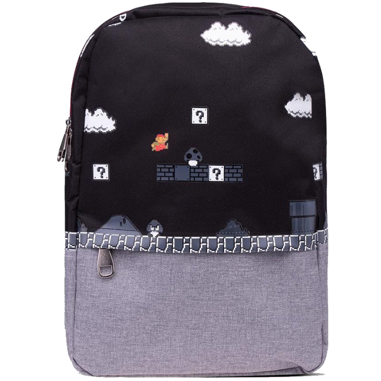 Super Mario Bros: 8 Bit placed print backpack - Gamesellers.nl