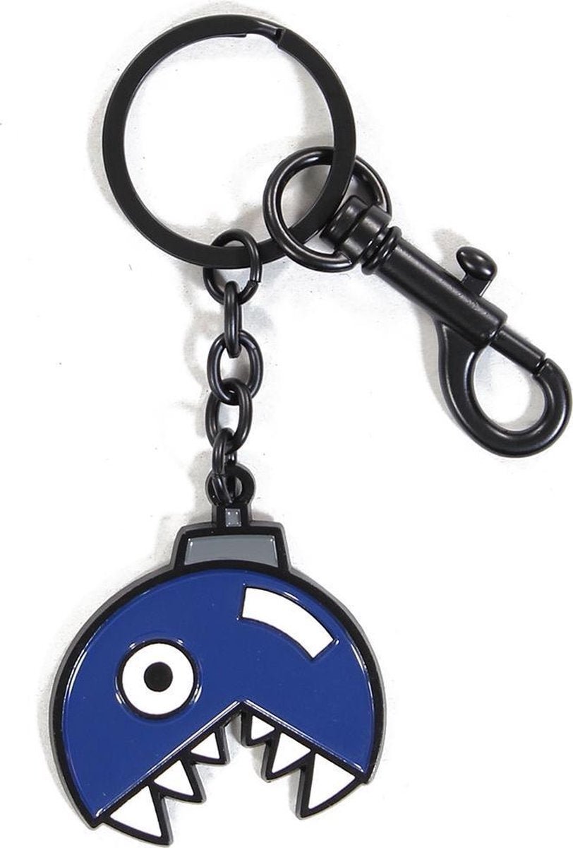 Super Mario Chain Chomp metal keychain - Gamesellers.nl