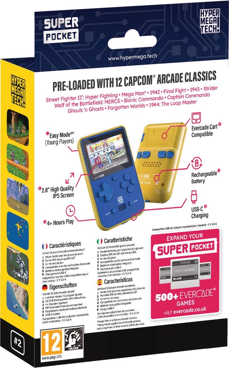 Super Pocket Capcom Edition - Gamesellers.nl