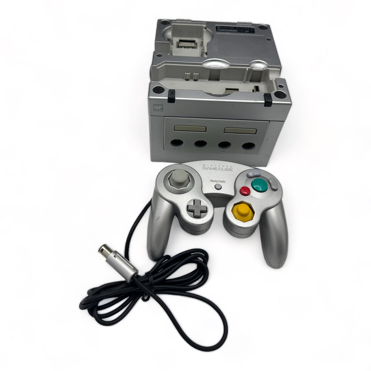 Nintendo Gamecube platinum silver + originele controller