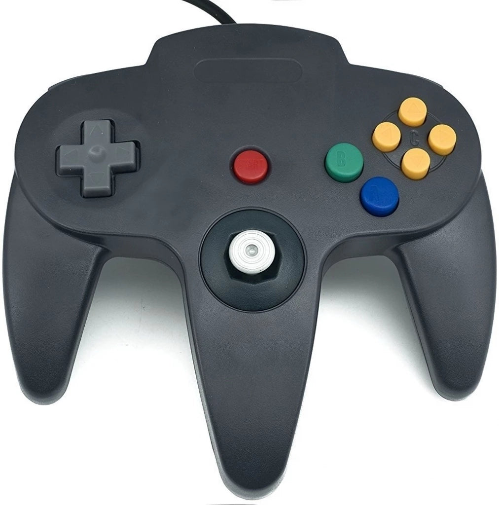 Teknogame controller voor Nintendo 64 zwart - Gamesellers.nl