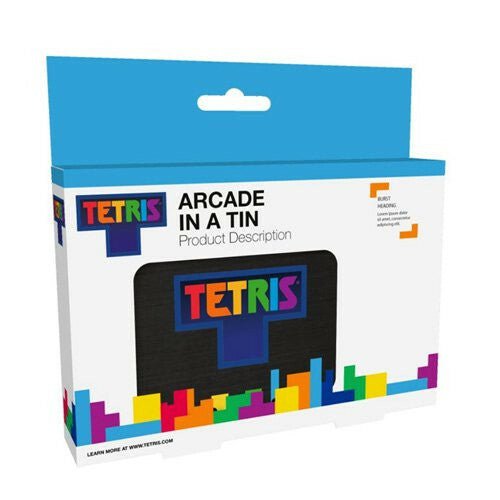 Tetris: arcade in a tin - Gamesellers.nl