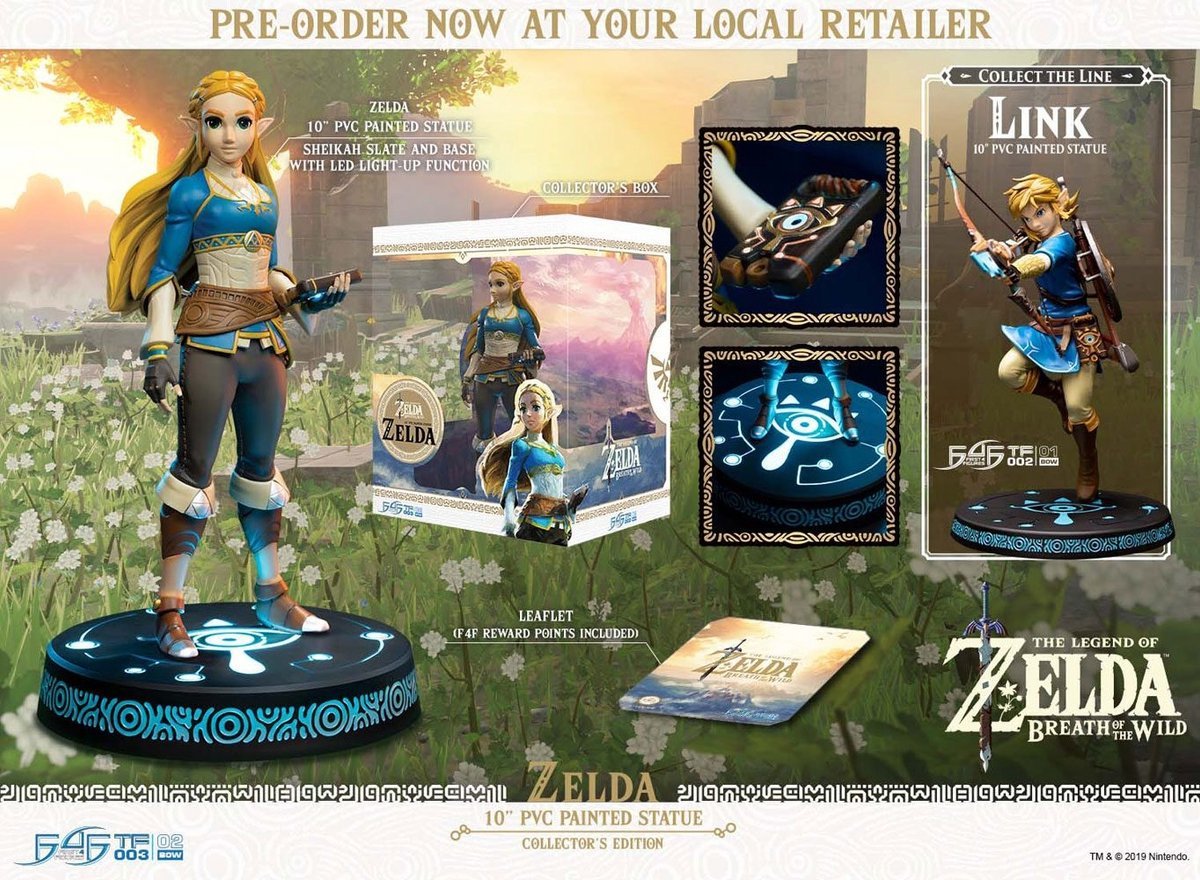 The Legend of Zelda: Breath of the Wild - Zelda PVC Statue Collector's Edition - Gamesellers.nl