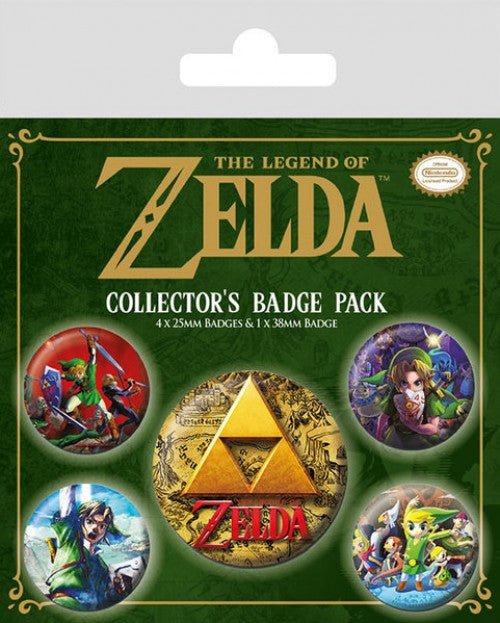 The Legend of Zelda Collector's Badge Pack - Gamesellers.nl