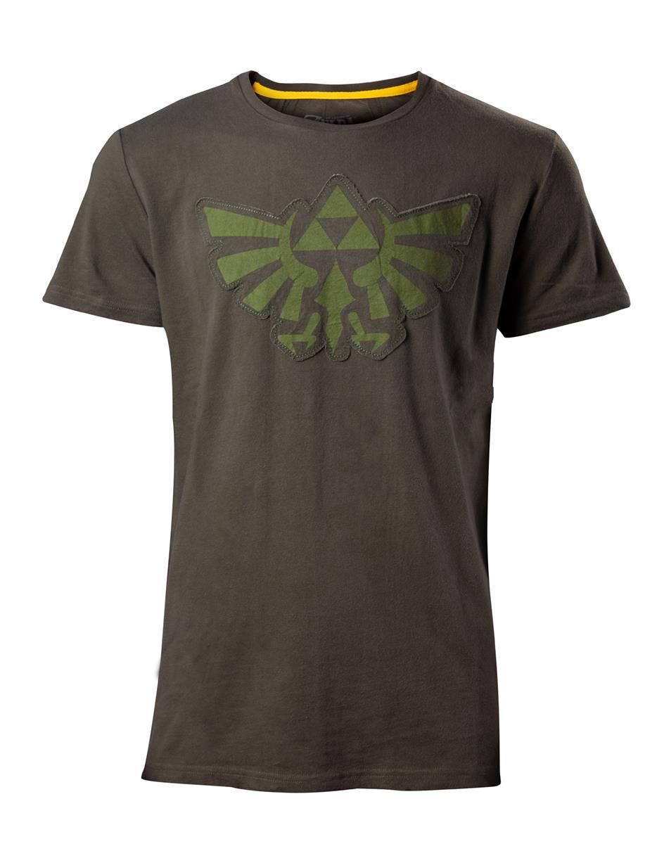 The legend of Zelda stitched Hyrule T-Shirt - Gamesellers.nl