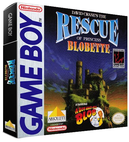The rescue of princess Blobette (losse cassette) - Gamesellers.nl