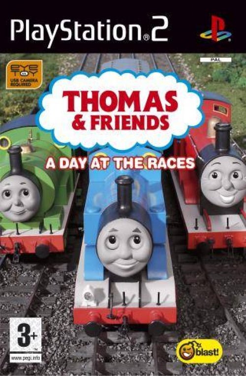 Thomas de stoomlocomotief - een spannende racedag - Gamesellers.nl