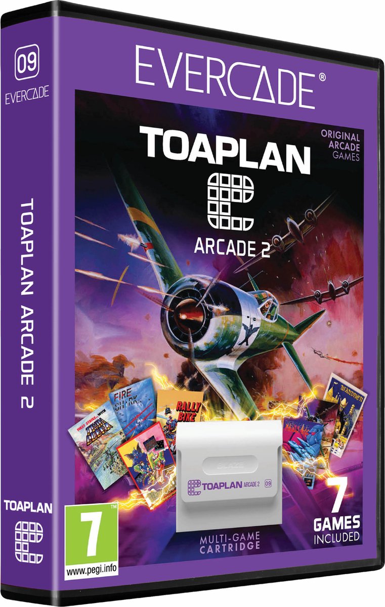Evercade Toaplan  arcade cartridge 2