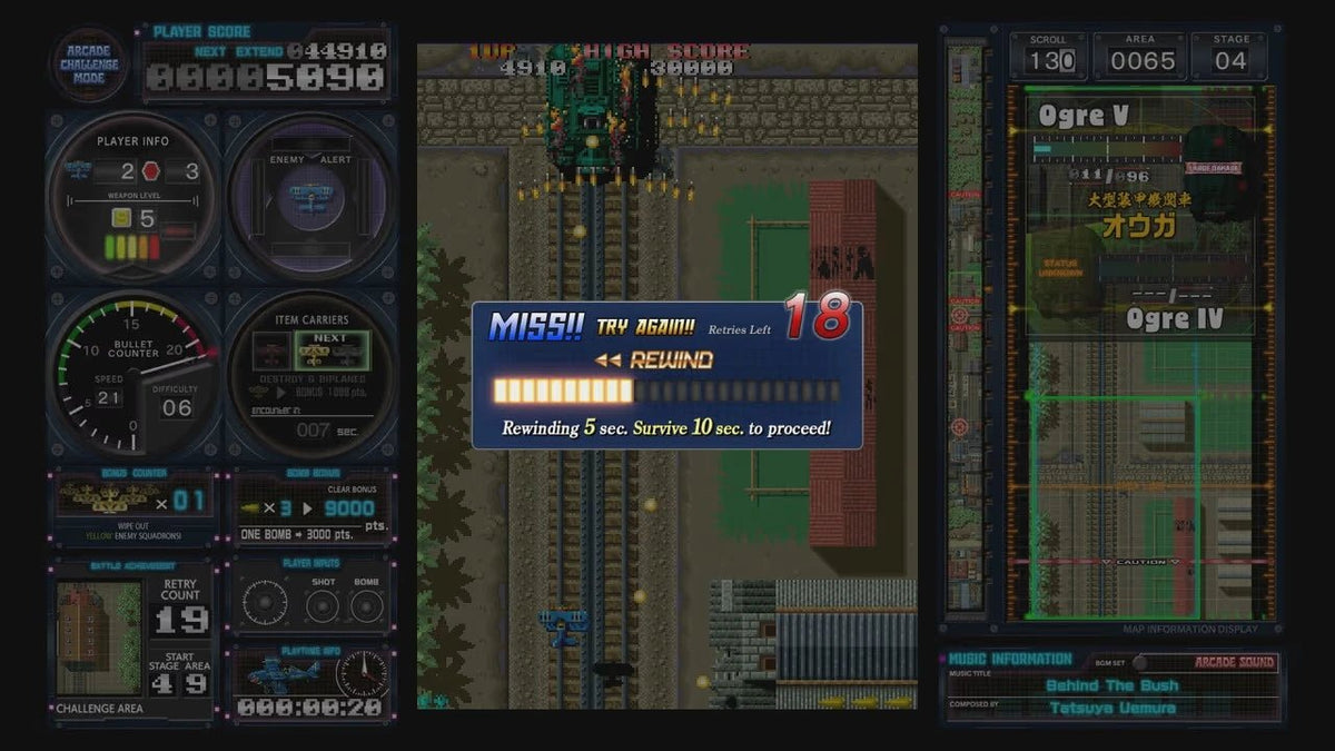 Toaplan Arcade Garage Flying Fire Shark - Gamesellers.nl