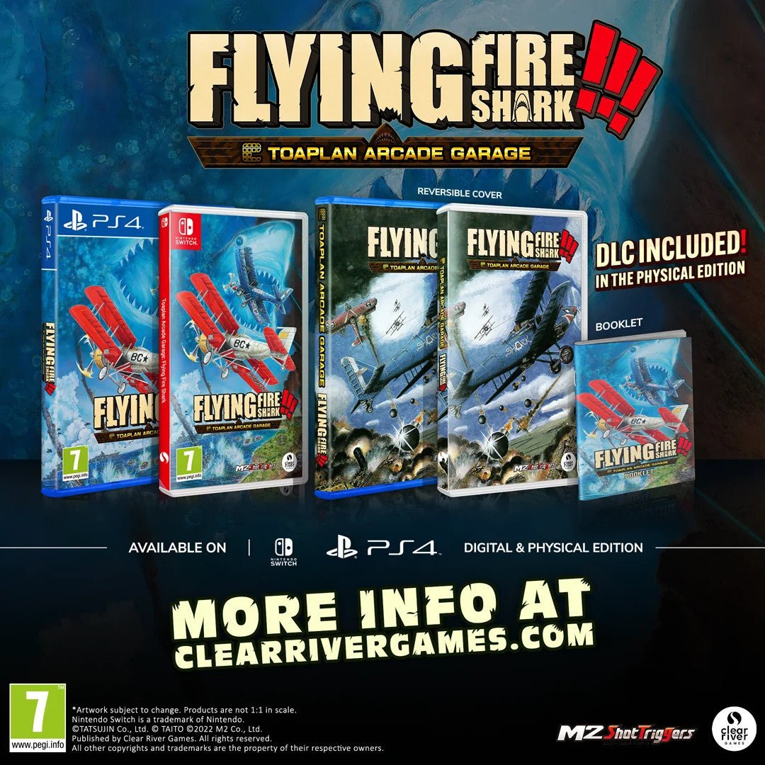 Toaplan Arcade Garage Flying Shark